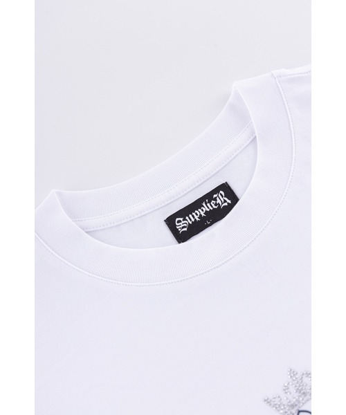 SUPPLIER(サプライヤー)の「Tシャツ|Rhinestone Crown Logo Tee|SUPPLIER(Tシャツ/カットソー・メンズ・ホワイト/ブラック・LARGE/MEDIUM/X-LARGE/SMALL)」の14枚目の写真