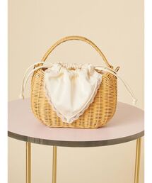 SNIDEL | ラタンカゴバッグ(かごバッグ)