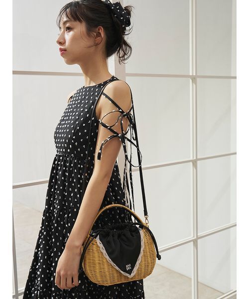 ラタンカゴバッグ（かごバッグ）｜SNIDEL（スナイデル）のファッション