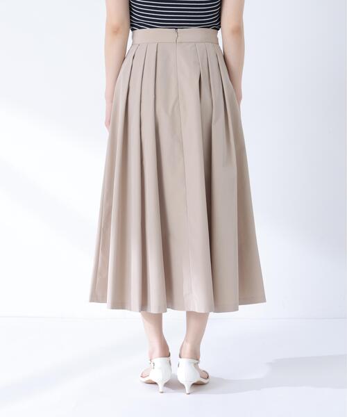 NATURAL BEAUTY BASIC(ナチュラルビューティーベーシック)の「撥水マリンフリアスカート(スカート・レディース・ベージュ/ネイビー/レッド・MEDIUM/P/S)」の13枚目の写真