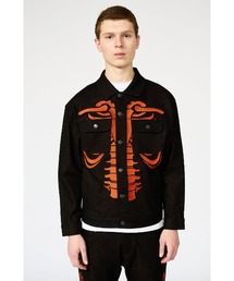 SUPPLIER（サプライヤー）の「デニムジャケット｜BONE EMBROIDERY DENIM JACKET｜SUPPLIER（デニムジャケット）」