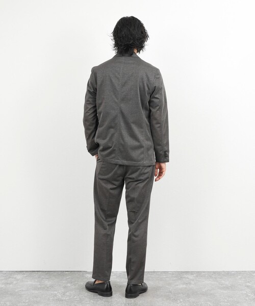 NOLLEY’S（ノーリーズ）の「《ビジカジ/セットアップ対応》強撚バスケット イージージャケット 26SS（テーラードジャケット・メンズ・グレー/ブルー/ネイビー・M/S/XL/L）」の14枚目の写真