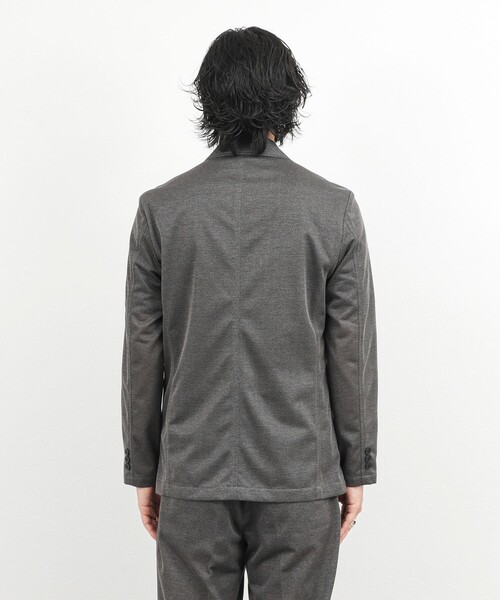 NOLLEY’S（ノーリーズ）の「《ビジカジ/セットアップ対応》強撚バスケット イージージャケット 26SS（テーラードジャケット・メンズ・グレー/ブルー/ネイビー・M/S/XL/L）」の18枚目の写真