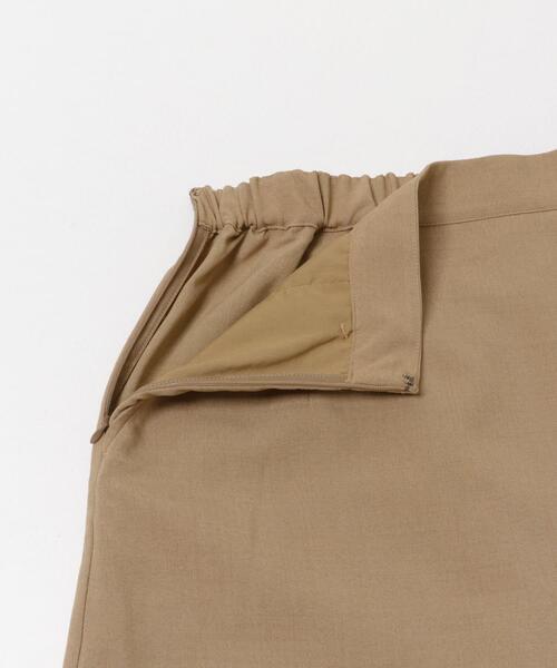 ITEMS URBANRESEARCH(アイテムズ アーバンリサーチ)の「『イージーケア/接触冷感/UVカット』SMOOTH LINEN TOUCH ラップスカート(スカート・レディース・カーキ/キャメル/チャコールグレー・FREE)」の22枚目の写真