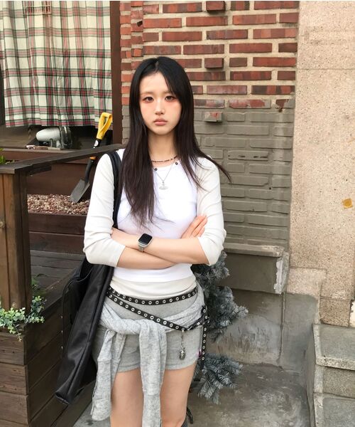 CONY(コール アウト ニューイヤー)の「コニマイクロショーツ / メランジ(その他パンツ・レディース・その他・OS)」の2枚目の写真