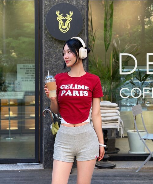 CONY(コール アウト ニューイヤー)の「コニマイクロショーツ / メランジ(その他パンツ・レディース・その他・OS)」の3枚目の写真