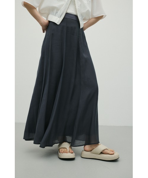 STYLEMIXER(スタイルミキサー)の「シアーナロースカート(スカート・レディース・チャコールグレー/ベージュ/パープル・SMALL/MEDIUM)」の19枚目の写真
