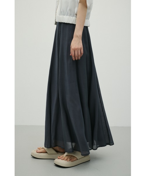 STYLEMIXER(スタイルミキサー)の「シアーナロースカート(スカート・レディース・チャコールグレー/ベージュ/パープル・SMALL/MEDIUM)」の20枚目の写真
