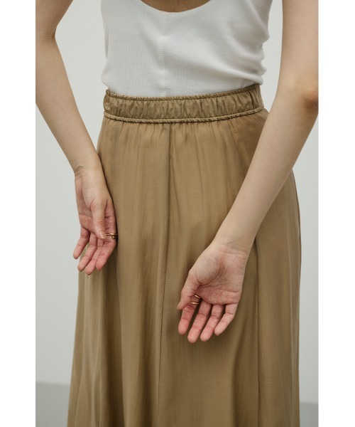 STYLEMIXER(スタイルミキサー)の「シアーナロースカート(スカート・レディース・チャコールグレー/ベージュ/パープル・SMALL/MEDIUM)」の6枚目の写真