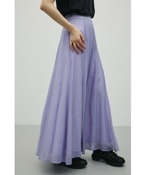 STYLEMIXER(スタイルミキサー)の「シアーナロースカート(スカート・レディース・チャコールグレー/ベージュ/パープル・SMALL/MEDIUM)」の11枚目の写真