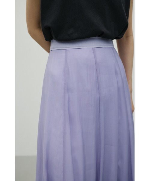 STYLEMIXER(スタイルミキサー)の「シアーナロースカート(スカート・レディース・チャコールグレー/ベージュ/パープル・SMALL/MEDIUM)」の14枚目の写真
