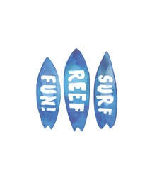 REEF（リーフ）の「REEF 26SM REEF STICKER ステッカー 【2026年夏モデル】/リーフクリアシール（ステッカー/テープ）」