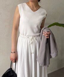 両Vフレンチニット