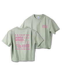 PRINOAR（プリノア）の「テクニカルセミクロップ半袖Tシャツ - メドウミスト（Tシャツ/カットソー）」