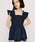 SLY�i�X���C�j�́uDENIM ARM FRILL TOPS �f�j���A�[���t�����g�b�v�X �t�� �ĕ��i�V���c/�u���E�X�j�v�b�u���[
