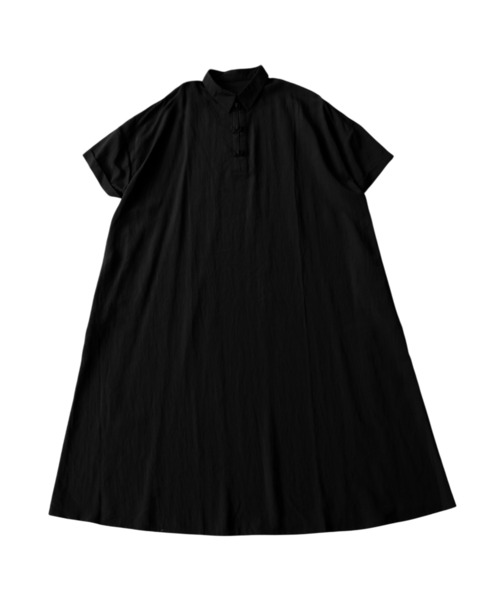 antiqua（アンティカ）の「チャイナボタン ロング ワンピース（ワンピース・レディース・ブラック/カーキ・P/R）」の17枚目の写真