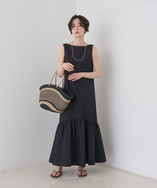 The Bagmati（ザバグマティ）の「【The Bagmati/ザ バグマティ】柄カゴバッグ（かごバッグ・レディース・ブラック・フリー）」の13枚目の写真