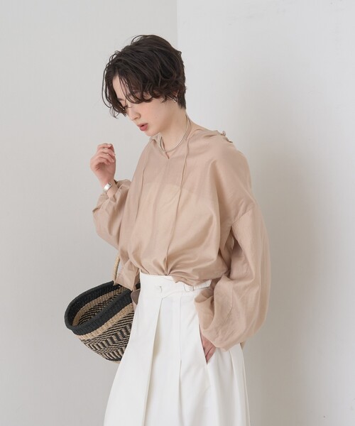 The Bagmati（ザバグマティ）の「【The Bagmati/ザ バグマティ】柄カゴバッグ（かごバッグ・レディース・ブラック・フリー）」の21枚目の写真