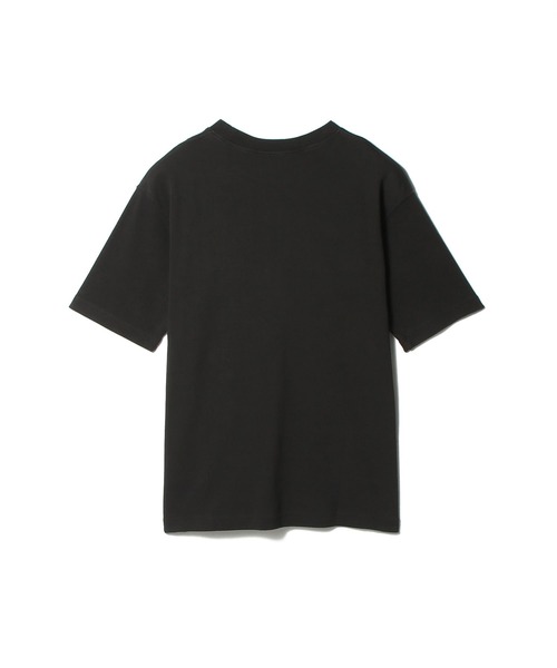 ESTNATION(エストネーション)の「ESTNATION / コットンフライス ショートスリーブカットソー(Tシャツ/カットソー・メンズ・ブラック/ホワイト・MEDIUM/LARGE/X-LARGE)」の3枚目の写真