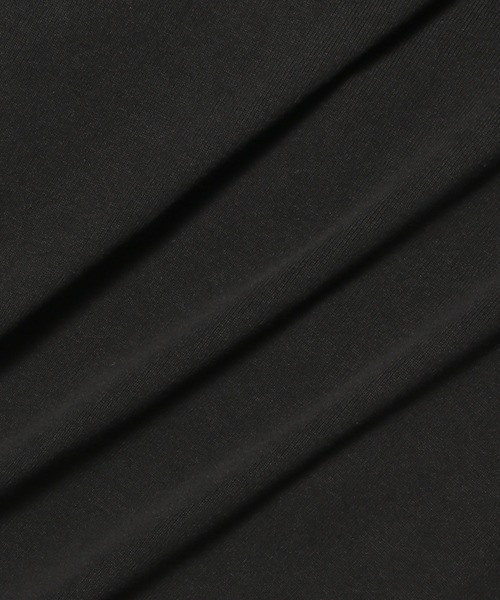 ESTNATION(エストネーション)の「ESTNATION / コットンフライス ショートスリーブカットソー(Tシャツ/カットソー・メンズ・ブラック/ホワイト・MEDIUM/LARGE/X-LARGE)」の5枚目の写真