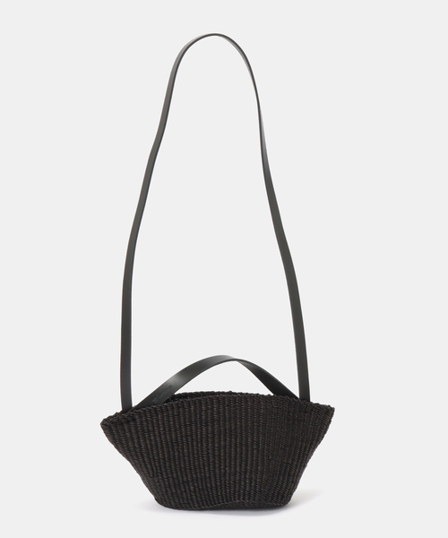 CITYSHOP(シティーショップ)の「INES BRESSAND N.34.S SMALL GOUSSE:かごバッグ(かごバッグ・レディース・ブラック・FREE)」の11枚目の写真