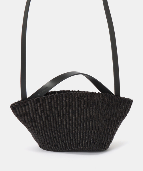 CITYSHOP(シティーショップ)の「INES BRESSAND N.34.S SMALL GOUSSE:かごバッグ(かごバッグ・レディース・ブラック・FREE)」の10枚目の写真