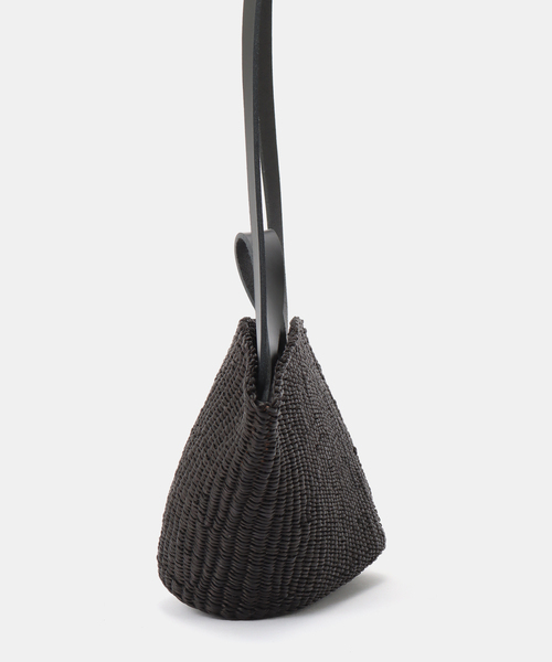 CITYSHOP(シティーショップ)の「INES BRESSAND N.34.S SMALL GOUSSE:かごバッグ(かごバッグ・レディース・ブラック・FREE)」の9枚目の写真