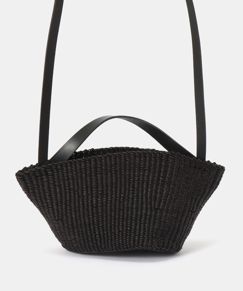 CITYSHOP(シティーショップ)の「INES BRESSAND N.34.S SMALL GOUSSE:かごバッグ(かごバッグ・レディース・ブラック・FREE)」の8枚目の写真