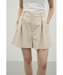STYLEMIXER（スタイルミキサー）の「リネンミックスフレアショートパンツ（その他パンツ・レディース）」