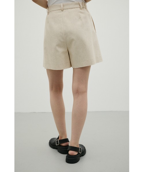 STYLEMIXER(スタイルミキサー)の「リネンミックスフレアショートパンツ(その他パンツ・レディース・ブラック/ライトベージュ・SMALL/MEDIUM)」の15枚目の写真