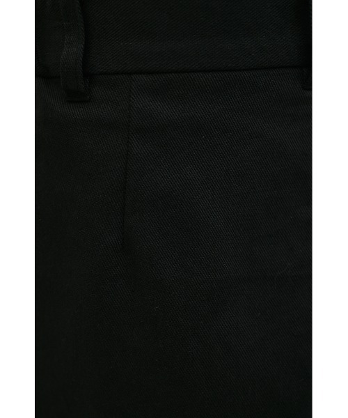 STYLEMIXER(スタイルミキサー)の「リネンミックスフレアショートパンツ(その他パンツ・レディース・ブラック/ライトベージュ・SMALL/MEDIUM)」の3枚目の写真