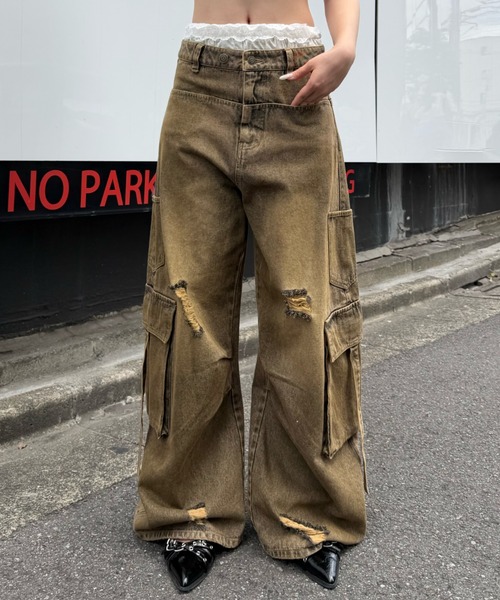 RAY CASSIN(レイカズン)の「【レース / ボーダー】レースペチショートパンツ / ペチコート(その他パンツ・レディース・グレー系その他3/ホワイト系その他2/グレー系その他2/ブルー系その他3/ブラック系その他2・FREE)」の18枚目の写真