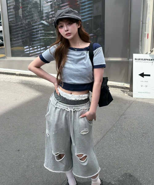 RAY CASSIN(レイカズン)の「【レース / ボーダー】レースペチショートパンツ / ペチコート(その他パンツ・レディース・グレー系その他3/ホワイト系その他2/グレー系その他2/ブルー系その他3/ブラック系その他2・FREE)」の19枚目の写真