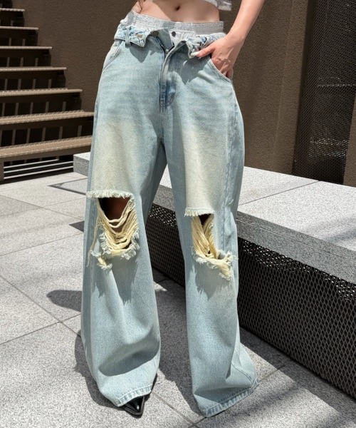 RAY CASSIN(レイカズン)の「【レース / ボーダー】レースペチショートパンツ / ペチコート(その他パンツ・レディース・グレー系その他3/ホワイト系その他2/グレー系その他2/ブルー系その他3/ブラック系その他2・FREE)」の12枚目の写真