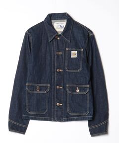 ブランド古着】復刻ハウスタグ デニムカバーオールジャケット