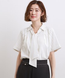 grove | 半袖になって再登場!【洗える】チャーム付きマルチWAYボウタイブラウス(シャツ/ブラウス)