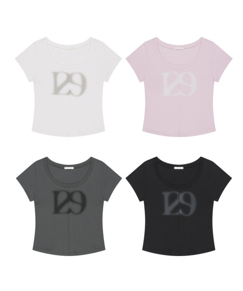 ILLIGO（イリゴ）の「129 ベーシックスリムTシャツ ブラック（Tシャツ/カットソー・レディース・その他・OS）」の6枚目の写真
