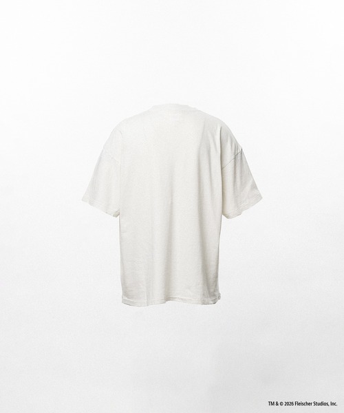 KAMIYA（カミヤ）の「Betty BoopTM × KAMIYA "I’m coming out" Distressed T-shirt（Tシャツ/カットソー・メンズ・ブラック/ホワイト・S/M）」の20枚目の写真