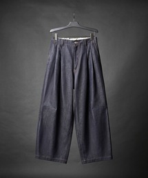 UNITED TOKYO | 【数量限定】SUPIMA DENIM バギーパンツ |夏服/ワイド/ウエスト調節可/タック(デニムパンツ)