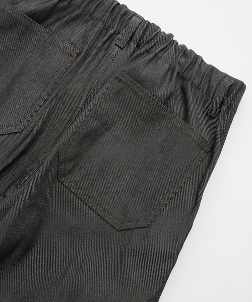 UNITED TOKYO(ユナイテッドトウキョウ)の「【数量限定】SUPIMA DENIM バギーパンツ |夏服/ワイド/ウエスト調節可/タック(デニムパンツ・メンズ・ブラック/ダークインディゴブルー・1/2)」の22枚目の写真