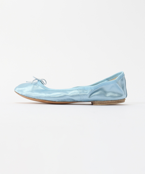 PORSELLI(ポセリ)の「【Porselli for LULU】Ballet Shoes(バレエシューズ・レディース・サックスブルー・38/36)」の9枚目の写真