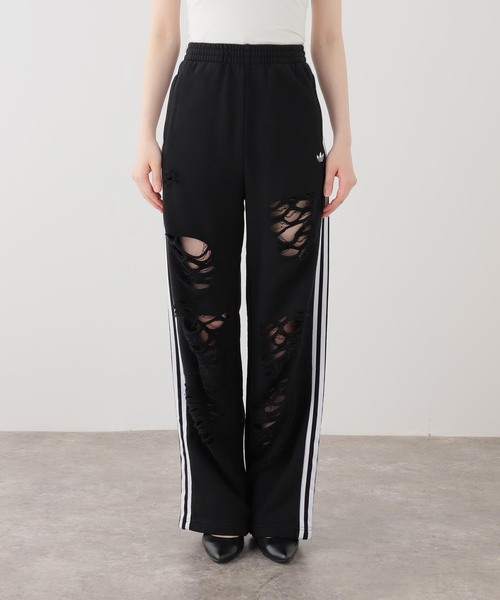 adidas Originals（アディダスオリジナルス）の「adidas originals / アディダス オリジナルス DISTRESSED JOGGERS（スウェットパンツ・レディース・グレー/ブラック・LARGE/MEDIUM）」の13枚目の写真