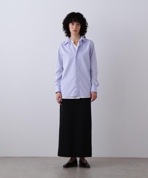 YLEVE(イレーヴ)の「YLEVE / FINX COTTON CHINO SKIRT(スカート・レディース・カーキ/ブラック・1/0/2)」の1枚目の写真