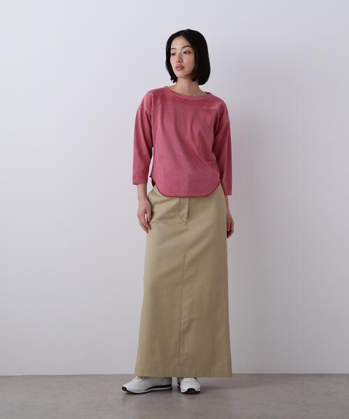 YLEVE(イレーヴ)の「YLEVE / FINX COTTON CHINO SKIRT(スカート・レディース・カーキ/ブラック・1/0/2)」の15枚目の写真