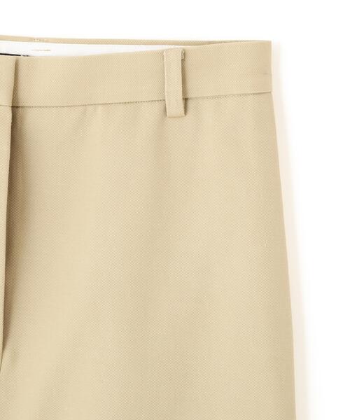 YLEVE(イレーヴ)の「YLEVE / FINX COTTON CHINO SKIRT(スカート・レディース・カーキ/ブラック・1/0/2)」の4枚目の写真