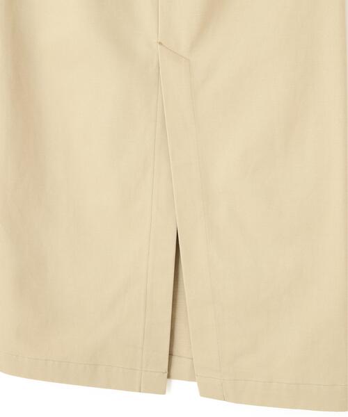 YLEVE(イレーヴ)の「YLEVE / FINX COTTON CHINO SKIRT(スカート・レディース・カーキ/ブラック・1/0/2)」の8枚目の写真