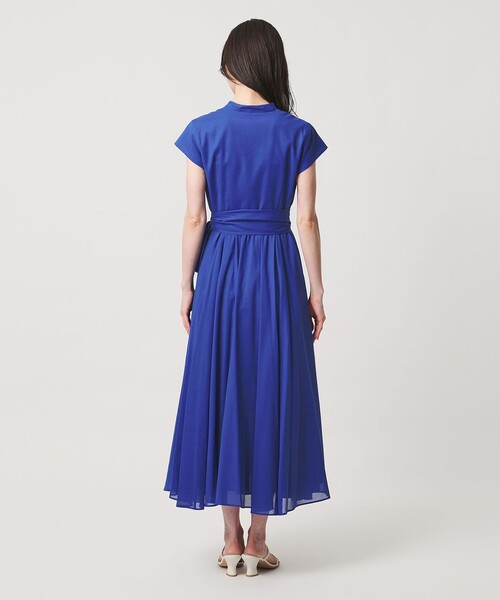 UNITED ARROWS（ユナイテッドアローズ）の「コットン キャップスリーブ ワンピース（ワンピース・レディース・ダークグレー/ロイヤルブルー/ブラック・36/38）」の13枚目の写真