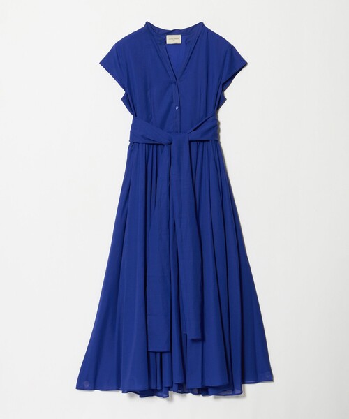 UNITED ARROWS（ユナイテッドアローズ）の「コットン キャップスリーブ ワンピース（ワンピース・レディース・ダークグレー/ロイヤルブルー/ブラック・36/38）」の21枚目の写真