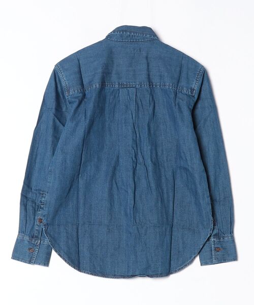 BANANA REPUBLIC FACTORY STORE(バナナリパブリック ファクトリーストア)の「BANANA REPUBLIC FACTORY STORE デニムシャツ(シャツ/ブラウス・レディース・ブルー/インディゴブルー・XS/S/M/L)」の3枚目の写真