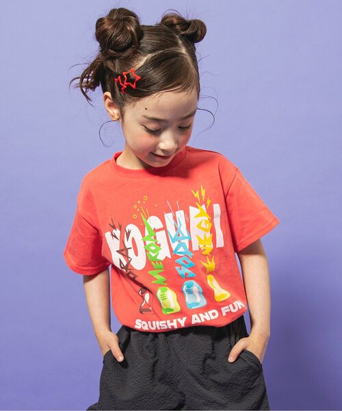 BREEZE(ブリーズ)の「UHA味覚糖 FESアートTシャツ(Tシャツ/カットソー・キッズ・オフホワイト/ライム/レッド・90/80/140/100/130/120/110)」の3枚目の写真